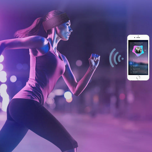 Wireless Bluetooth V5.0 Sports Headband With Music Call Stereo Shading Sleep Headband - ROUTINE FASHION